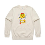 Stay Cool - AS Colour Stencil Crew Ecru Sweatshirt Printed In Australia