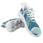 Ocean Waves Men's Twisted Sole Sneakers