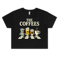 The Coffee's Zebra Crossing Women's AS Colour Crop Tee