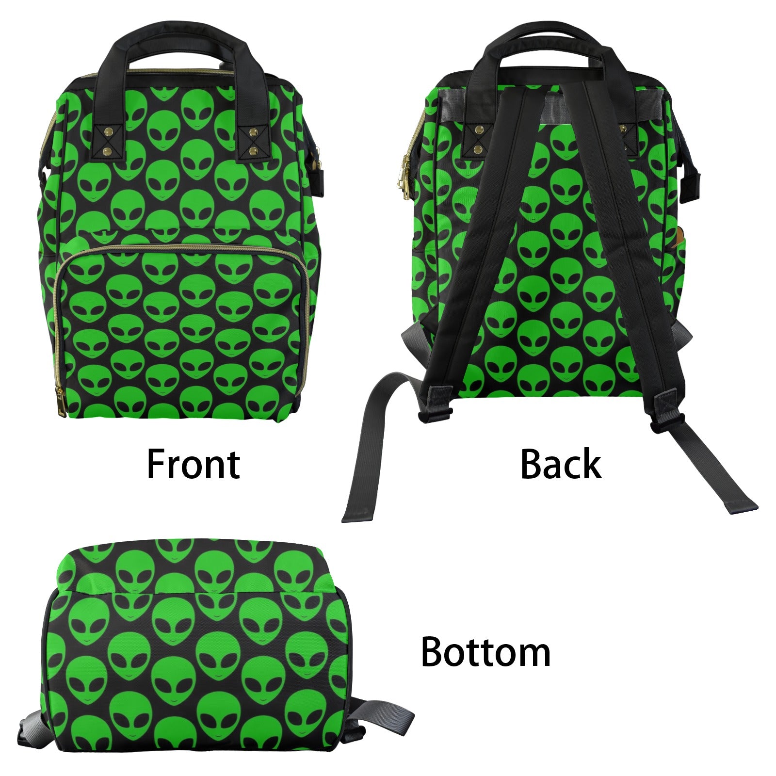 Aliens - Multi-Function Backpack, Nappy / Diaper Bag