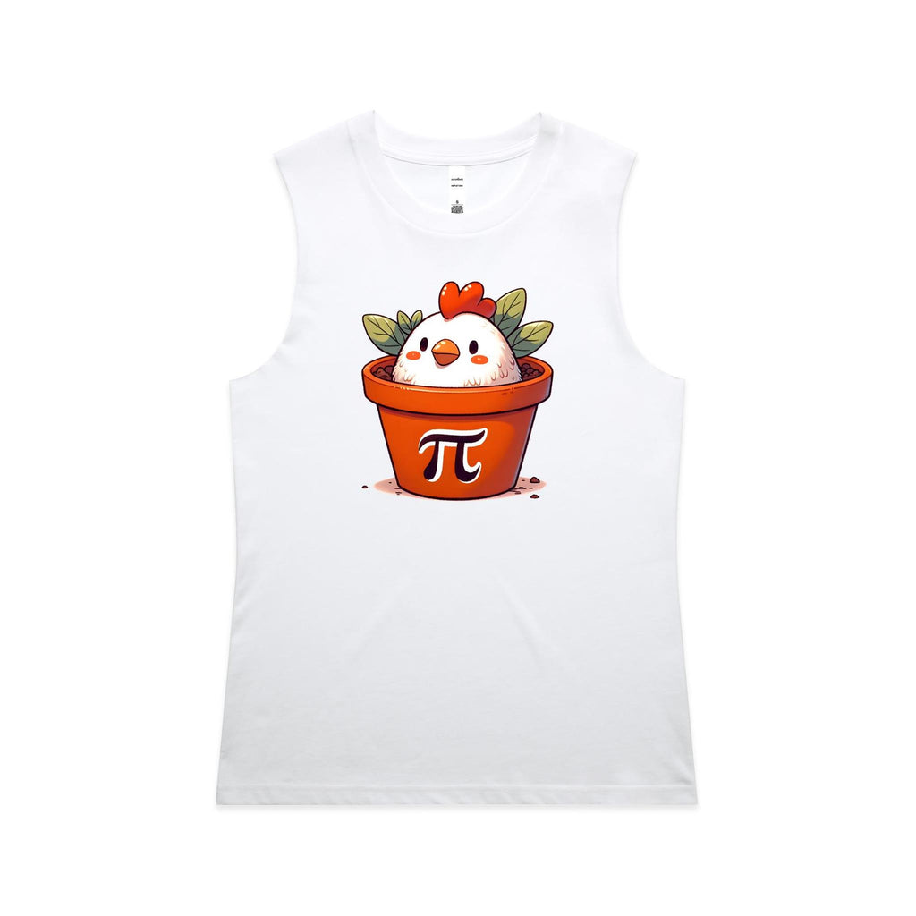 Chicken Pot Pi - AS Colour Women's Maple Tank