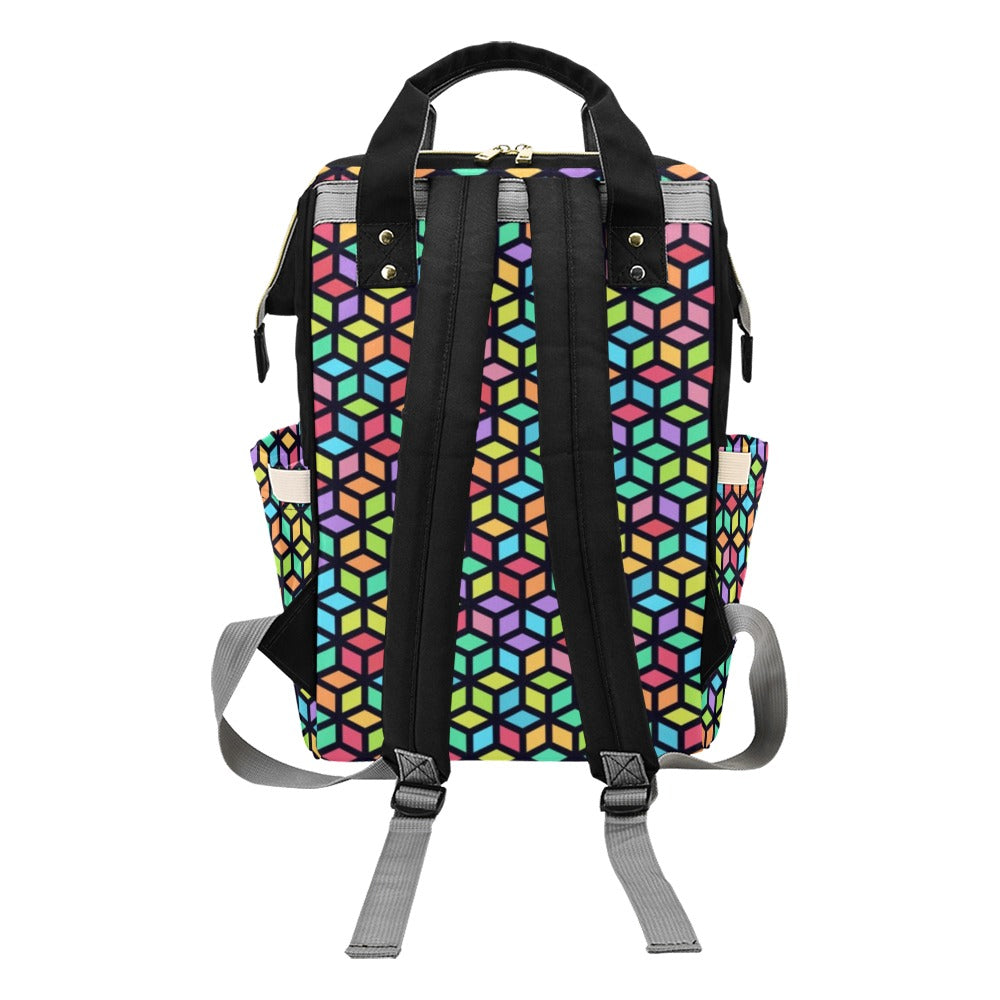 Tesselate - Multi-Function Backpack, Nappy / Diaper Bag