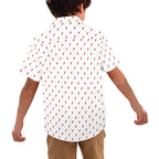 Red Lightning - Junior Kids Hawaiian Shirt