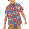 Comic Book Pop - Junior Kids Hawaiian Shirt