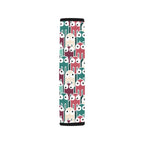 Cartoon Octopus Car Seat Belt Cover 7''x10'' (Pack of 2) Car Seat Belt Cover 7x10 (Pack of 2) animal Ocean Printed Offshore