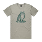 Cat, Did Somebody Say Snack? - Mens T-shirt