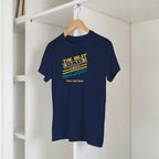 Personalised - The Best Dad In The Galaxy - Classic Unisex Crewneck T-shirt | Gildan® 64000 Personalised T-shirt Globally Fulfilled