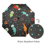 Astronaut Dinosaurs - Semi-Automatic Foldable Umbrella (Model U12) Semi-Automatic Foldable Umbrella (U12)