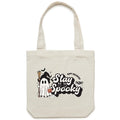 Stay Spooky, Halloween Canvas Tote Bag Default Title Tote Bag Halloween Printed In Australia