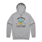 The Truth Is Out There, UFO - Mens Hoodie Grey Marle Mens Hoodie Printed In Australia Sci Fi