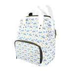 UFO's Multi-Function Backpack, Nappy / Diaper Bag One Size Multi-function Backpack, Nappy / Diaper Bag Printed Offshore Sci Fi