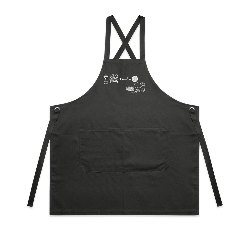 Cat String Theory Physics AS Colour Carrie Apron