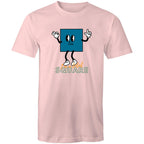I'm A Total Square Men's AS Colour T-Shirt Pink Mens T-shirt Maths Printed In Australia