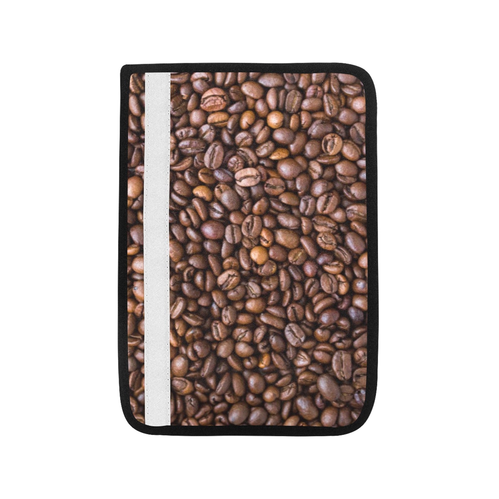 Coffee Beans Car Seat Belt Cover 7''x10'' (Pack of 2) Car Seat Belt Cover 7x10 (Pack of 2) Coffee Printed Offshore