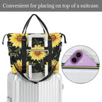 Painted Sunflowers Duffle Bag-Simple (Model 1715) Duffle Bag-Simple (1715)