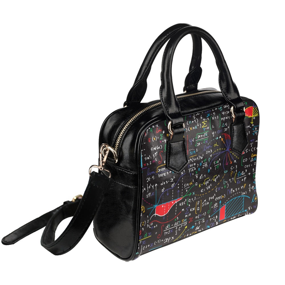 Colourful Maths Formulas - Shoulder Handbag (Model 1634) Shoulder Handbags (1634)