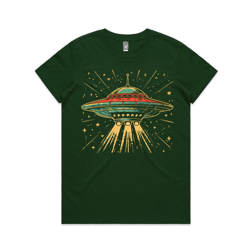 Retro UFO Women's AS Colour T-shirt