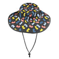 Colourful Chess Wide Brim Bucket Hat Wide Brim Bucket Hat Chess Games Printed Offshore