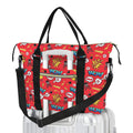 Comic Book Red Duffle Bag-Simple (Model 1715) One Size Duffle Bag-Simple (1715)