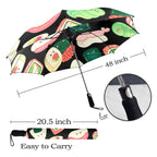 Happy Sushi - Semi-Automatic Foldable Umbrella (Model U12) Semi-Automatic Foldable Umbrella (U12)