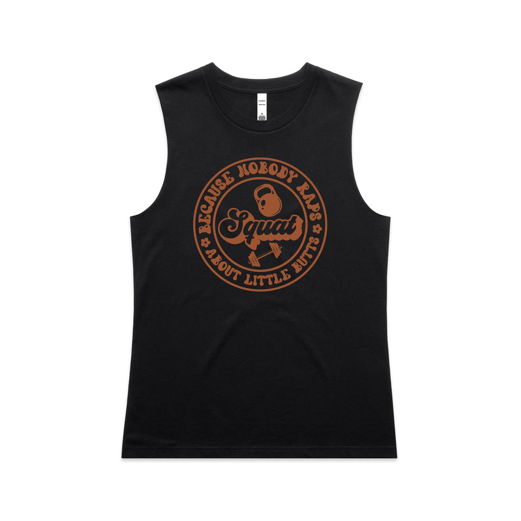 Squat, Because Nobody Raps About Little Butts - AS Colour Women's Maple Tank