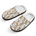 Quokkas Kids Cotton Slippers black Kids Cotton Slippers animal Australia Printed Offshore