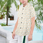 Kangaroos Senior Kids Hawaiian Shirt