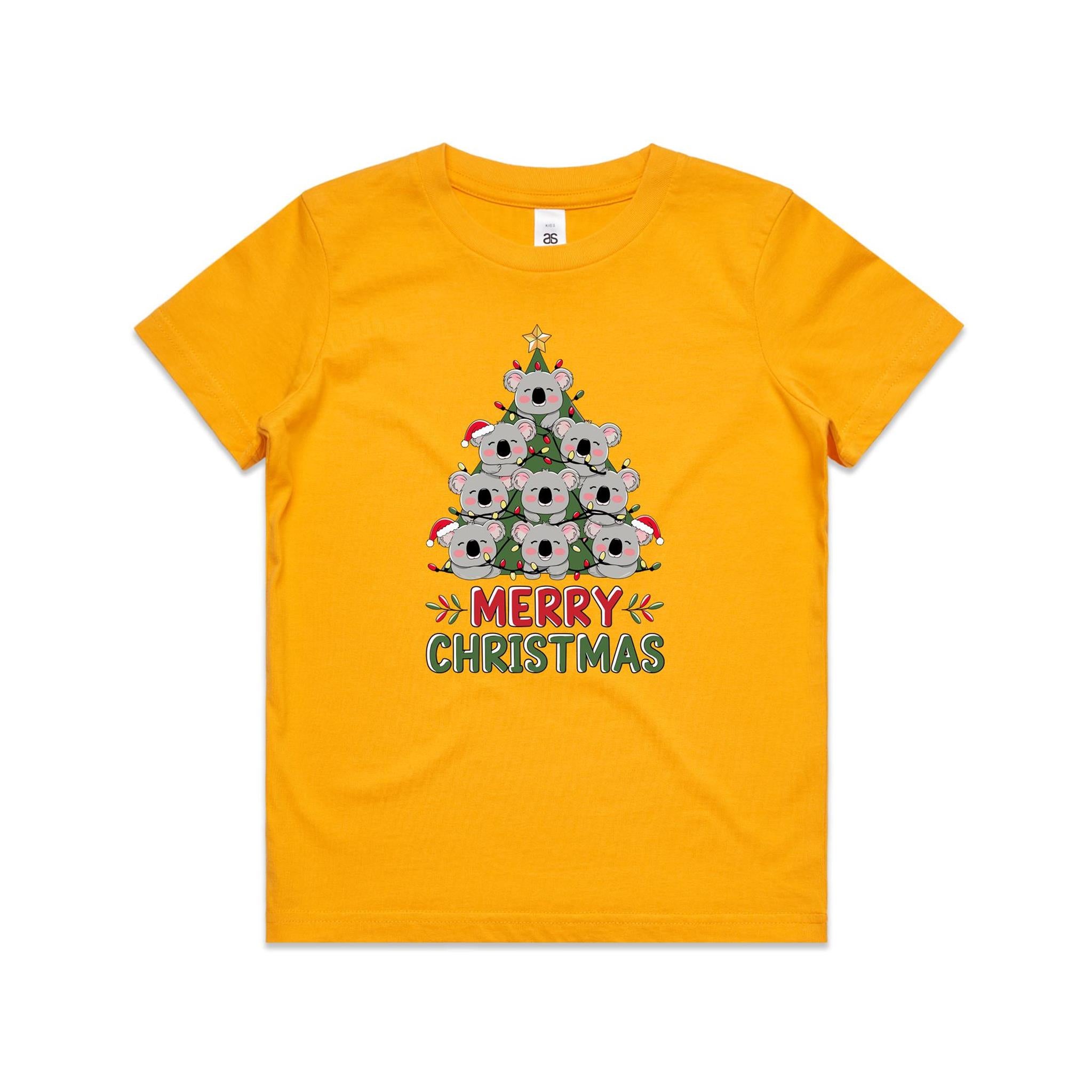 Koala Christmas Tree - Kids T-shirt