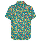 Summer Fruit Women's Short-Sleeve Button Up Shirt
