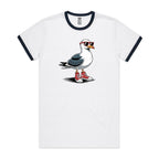 Seagull With Sunglasses And High Tops AS Colour Staple Ringer Tee
