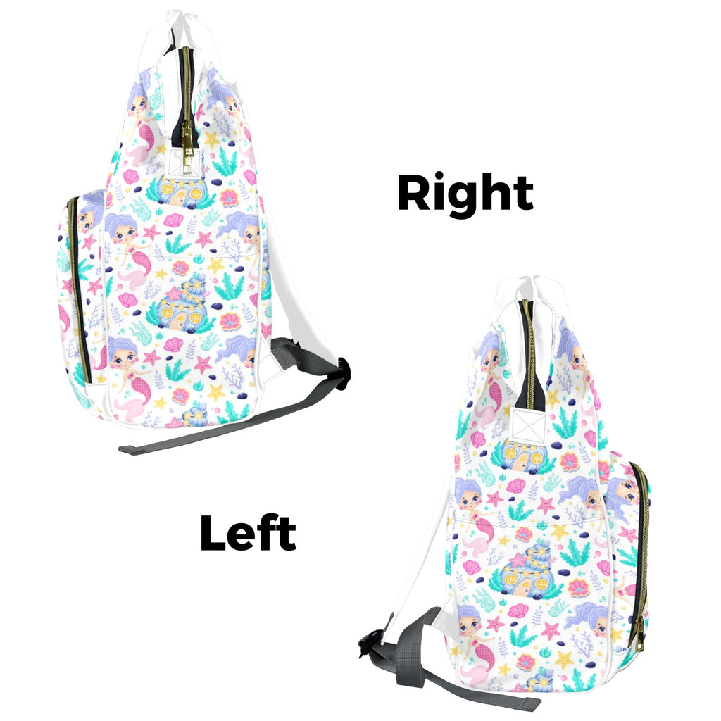 Mermaid World Multi-Function Backpack, Nappy / Diaper Bag Multi-function Backpack, Nappy / Diaper Bag Printed Offshore