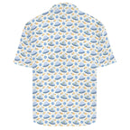 UFO's Men's Crinkle Hawaiian Shirt
