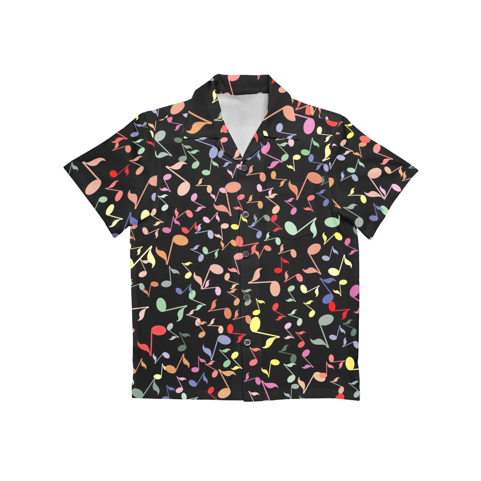 Quavers, Music Notes - Junior Kids Hawaiian Shirt