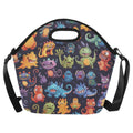 Monster Mania - Neoprene Lunch Bag One Size Neoprene Lunch Bag Printed Offshore
