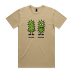 Bacteria Fronteria Men's AS Colour T-shirt Khaki Mens T-shirt Printed In Australia Science