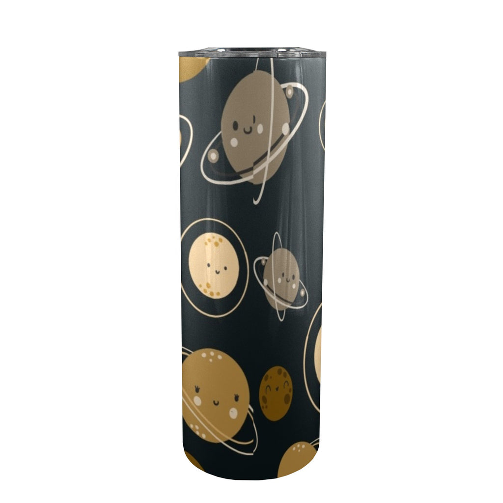 Planets - 20oz Tall Skinny Tumbler with Lid and Straw