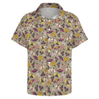 Pretty Moths Women's Short-Sleeve Button Up Shirt