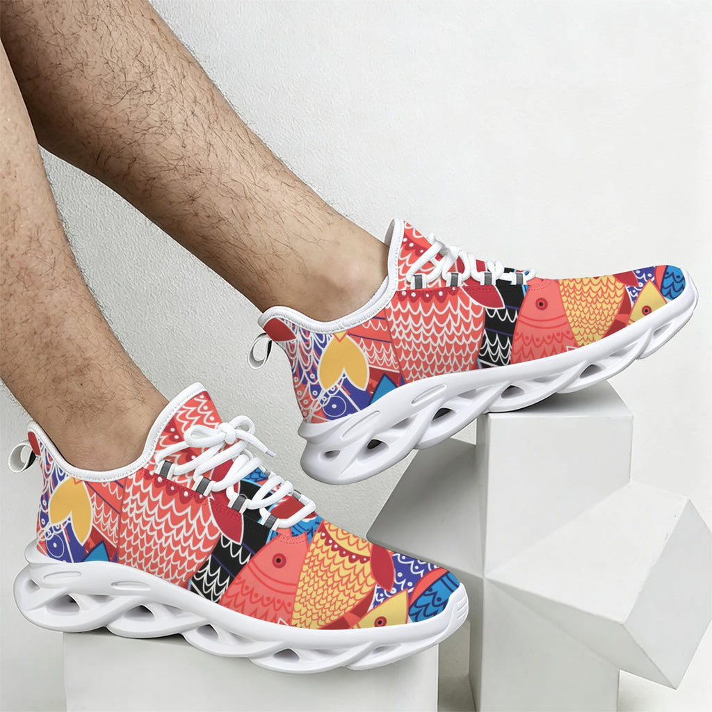 Bright Fish Men's Twisted Sole Sneakers