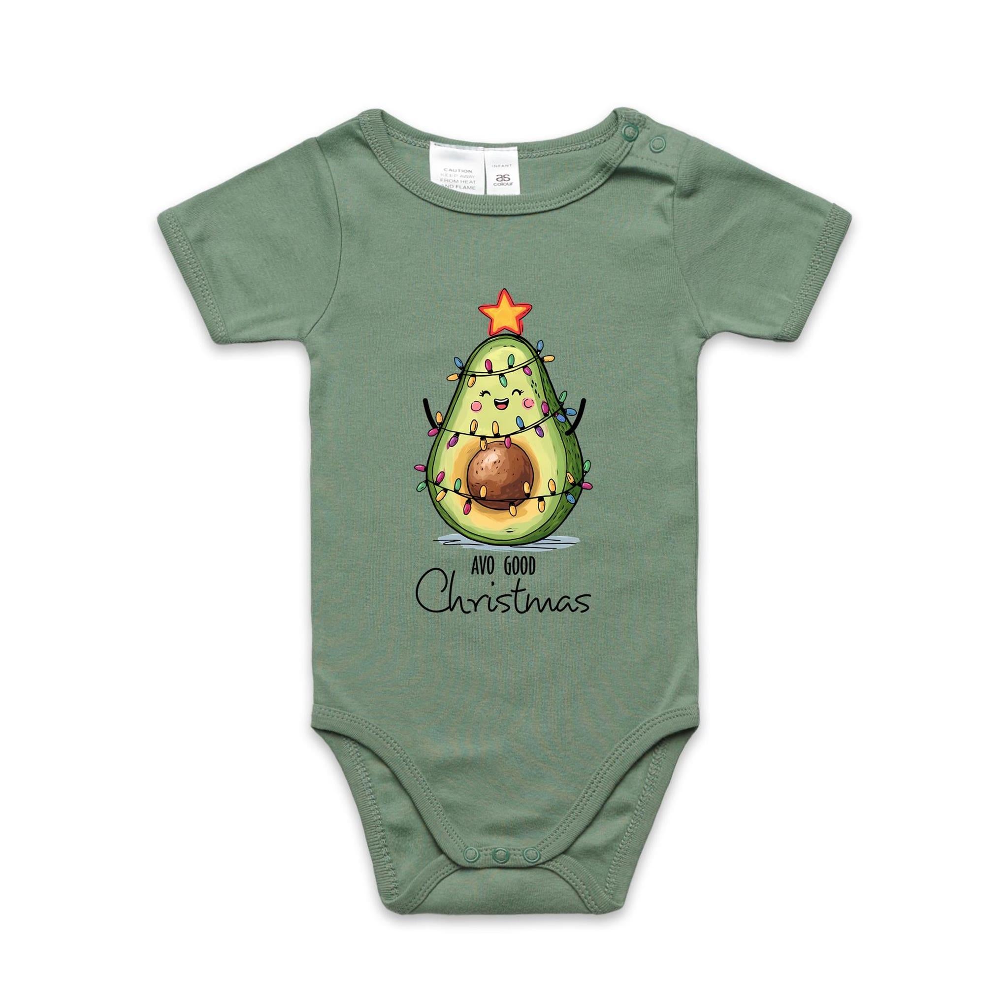 Avo Good Christmas - Baby Bodysuit