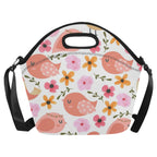 Lovely Birds - Neoprene Lunch Bag Neoprene Lunch Bag Printed Offshore