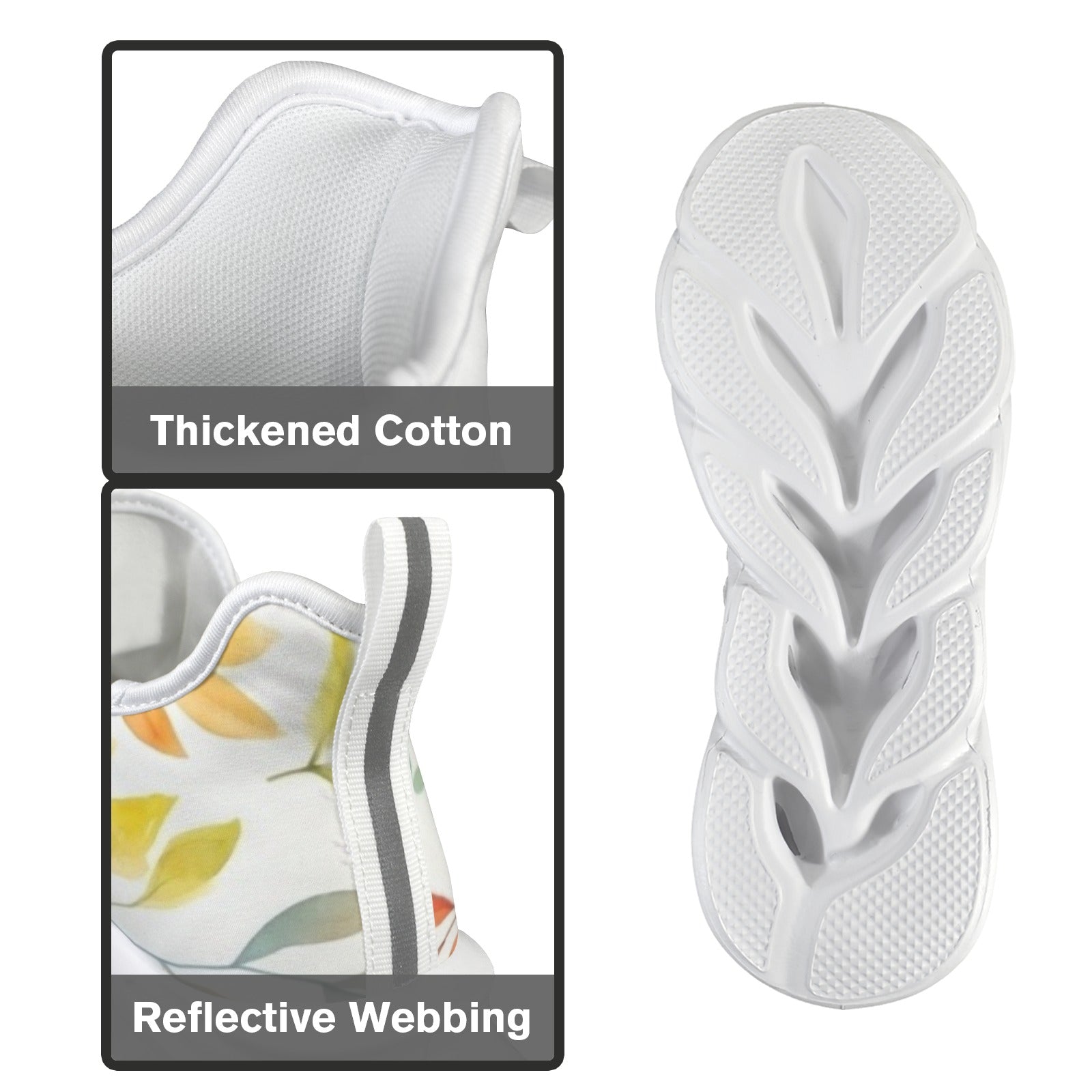 Autumn Leaves Women's Twisted Sole Sneakers