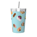 Classic Aussie Food Icons Small Stainless Steel Travel Mug Cup 12oz/350ml