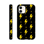 Yellow Lightning - Apple iPhone Tough case iPhone 12 Mini iPhone Tough Case comic Globally Fulfilled