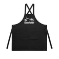 The Guitarfather AS Colour Apron Black One Size Apron Dad Music Printed In Australia