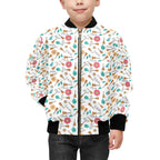 Ukulele Kids Bomber Jacket Kids Bomber Jacket Music Printed Offshore