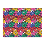 Bright And Bold Flowers Leather Mouse Pad Leather Mouse Pad Plants Printed Offshore