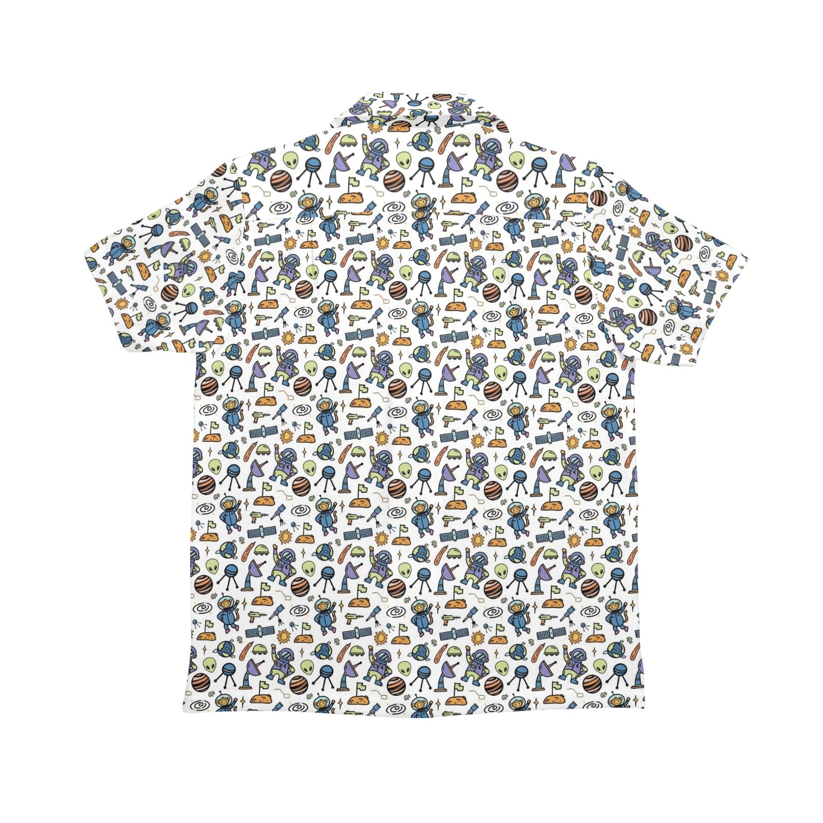 All About Space Senior Kids Hawaiian Shirt