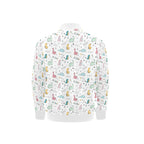 Quirky Dinosaurs Kids Bomber Jacket