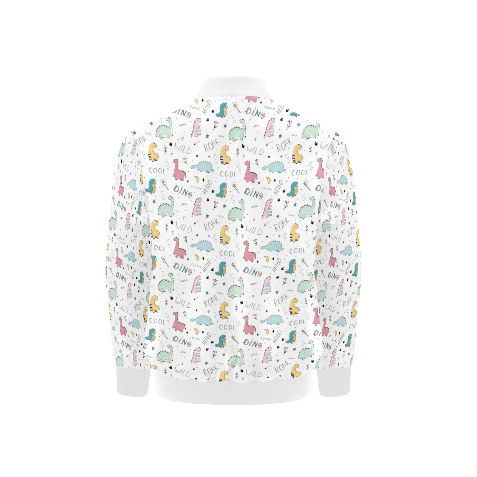 Quirky Dinosaurs Kids Bomber Jacket