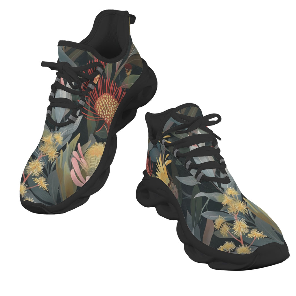 Australian Native Flowers Women's Twisted Sole Sneakers